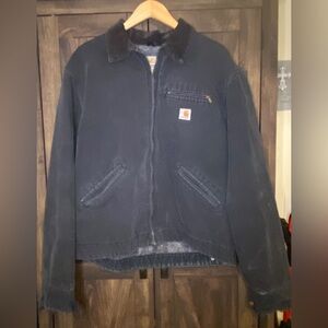 Vintage Carhartt Black Zip up Jacket
